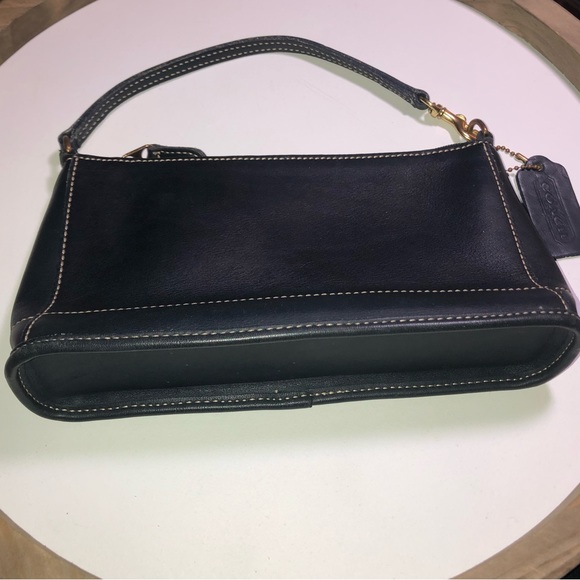 Vintage Black Coach Pochette - Picture 7 of 10